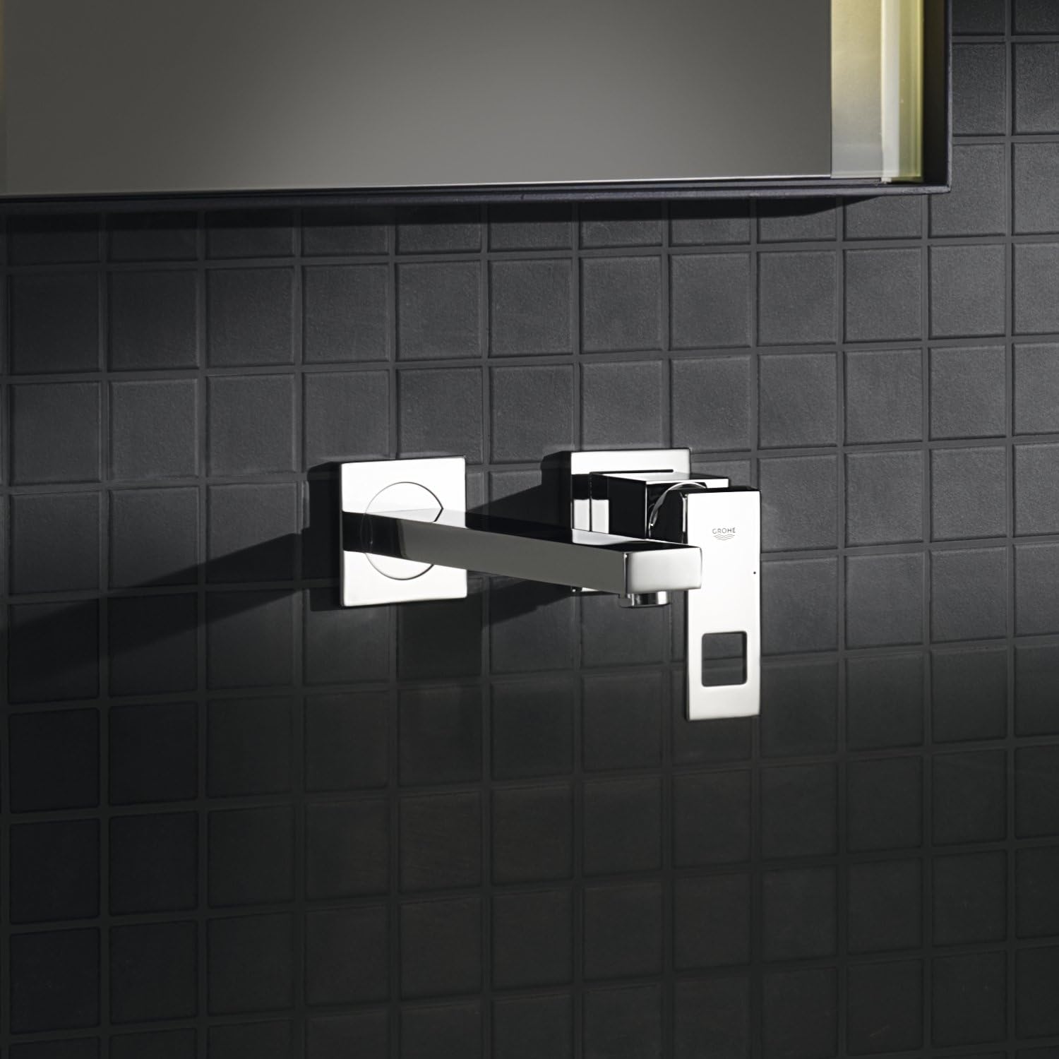 Grohe 19895000 Eurocube 2-Hole Mixing Valve, Chrome, Small - Image 5