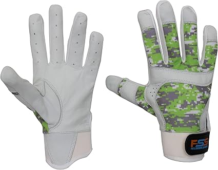 youth green batting gloves