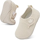 FEETCITY Toddler Walking Shoes Slip On Toddler Shoes Boys Girls Kids Sports Sneakers Casual School Shoes Barefoot Shoes