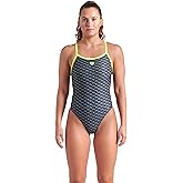 Arena Womens Arena Women’s Performance Monogram Challenge Back Athletic One Piece Sport Swimsuit
