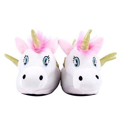 KushyShoo Unicorn Flamingo Paw Plush House Slippers Oman Ubuy