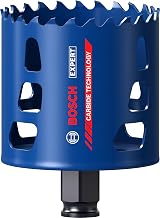 Bosch EXPERT Tough Material Hole Saw 73 x 60 mm Carbide for Wood/Brick