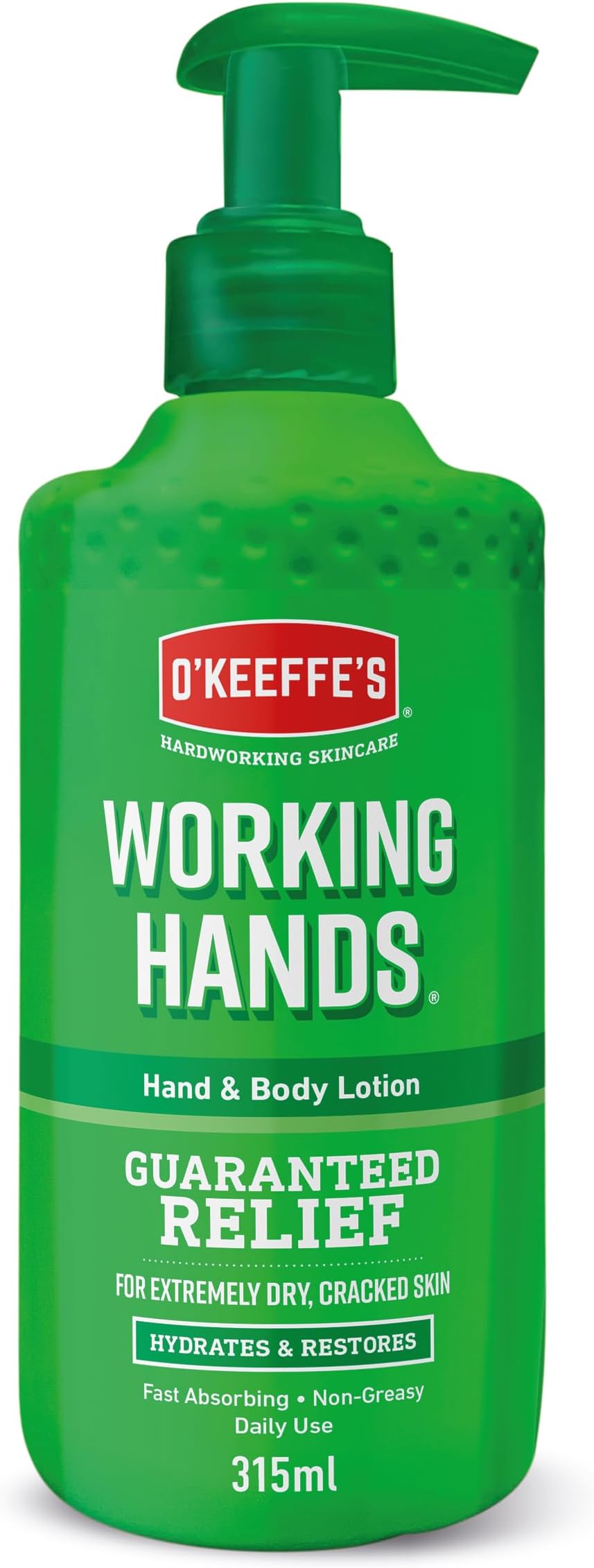 O'Keeffe's Working Hands Hand & Body Lotion 315ml Sensitive Skin Hydrates