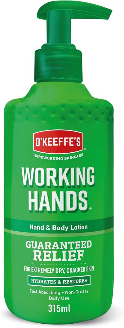 O'Keeffe's Working Hands Hand & Body Lotion 315ml Sensitive Skin Hydrates