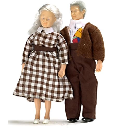 Melody Jane Puppenhaus-Figur – 1960er Hausfrau Mit Lockenwicklern, Porzellan, 1:12, Ca. 12,7 Cm