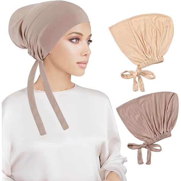Amazon.com: PHOGARY 4 Pcs Women Hijab Undercap, Islamic Muslim