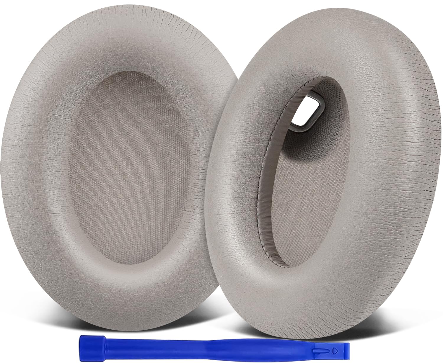SOULWIT Replacement Earpads for Sony WH-1000XM4 (WH1000XM4) Headphones, Ear Pads Cushions with Noise Isolation Foam, Added Thickness, Without Affecting Sensor - Grey — image 1
