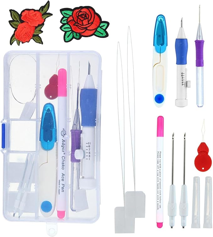 Stanznadel-Set, magische Sticknadeln, Handarbeits-Werkzeug zum Nähen