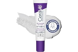 CeraVe Skin Renewing Eye Cream, Under Eye Cream with Caffeine, Peptides, & Hyaluronic Acid, Reduce Appearance of Fine Lines. 
