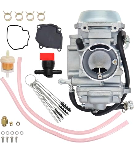 thumbnail interactive-video image 1 of Carburetor & Intake Boot Kit For Arctic Cat 300 ATV – 1998 1999 2000 – With Air Cleaner 1 of 3