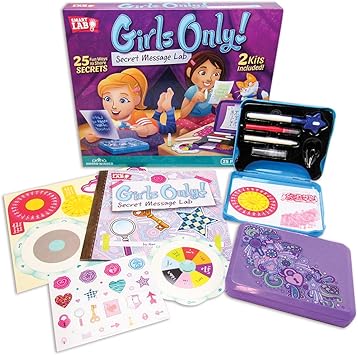 girls only secret message lab