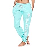 U.S. Polo Assn. Women's French Terry Jogger Sweatpants, Valentines Gifts for Her