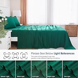 MEISHANG King Size Sheet Set, Soft Breathable