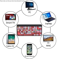 UBOTIE Portable Bluetooth Colorful Computer
