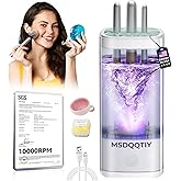 5.0 Upgraded Makeup Brush Cleaner Machine【Industry NO.1-10000 RPM Turbine Motor】Electric Makeup Brush Cleaner【SGS Certified - Zero Dust Residue】Universal One-Button Cleaner, makeup brushes cleaner