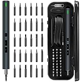 STREBITO Small Electric Screwdriver, 37-in-1 Mini