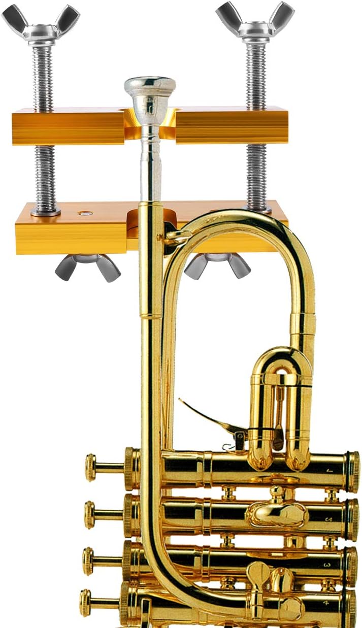 DatingDay Mouthpiece Puller Tool,Brass Instrument Mouthpiece Extractor,Microphone Puller Extractor Adjustable Portable,Disassembly tool for Trombone(Gold): Musical Instruments