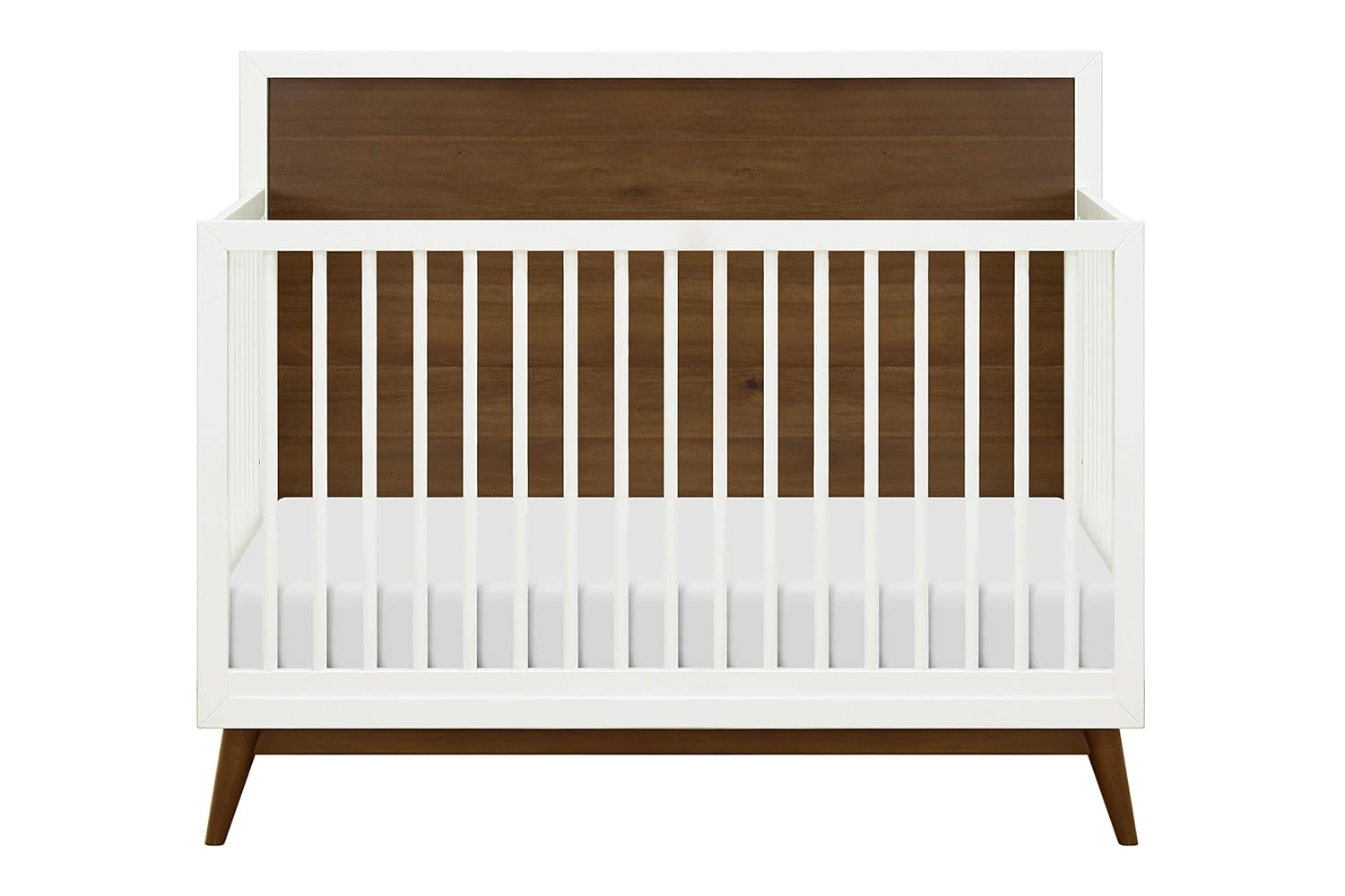mid century modern convertible crib
