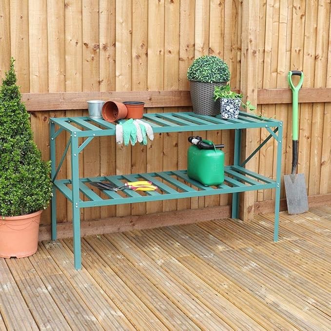 Wido One Tier Greenhouse Staging 1 Shelves Planting Table Potting