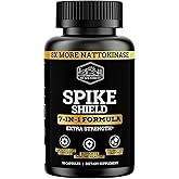 Black Forest Spike Shield 7-In-1 Formula Wellness Supplement &ndash; Nattokinase 8000 FU, Bromelain 500mg, Curcumin, Quercetin, NAC, Zinc &ndash; Comfort &amp; Antioxidant Support &ndash; Non-GMO, Gluten-Free &ndash; 90 Capsules