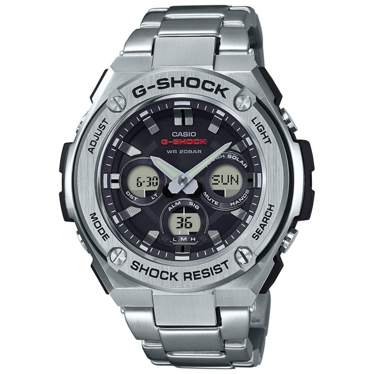 Men's Casio G-Shock G-Steel Stainless Steel Bracelet Watch GSTS310D-1A:  Casio: Amazon.de: Uhren
