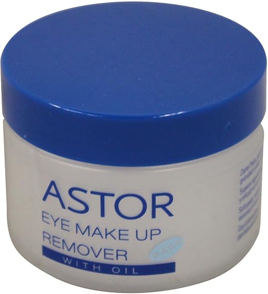 Astor Eye Make-up Remover Pads mit Öl, 50er