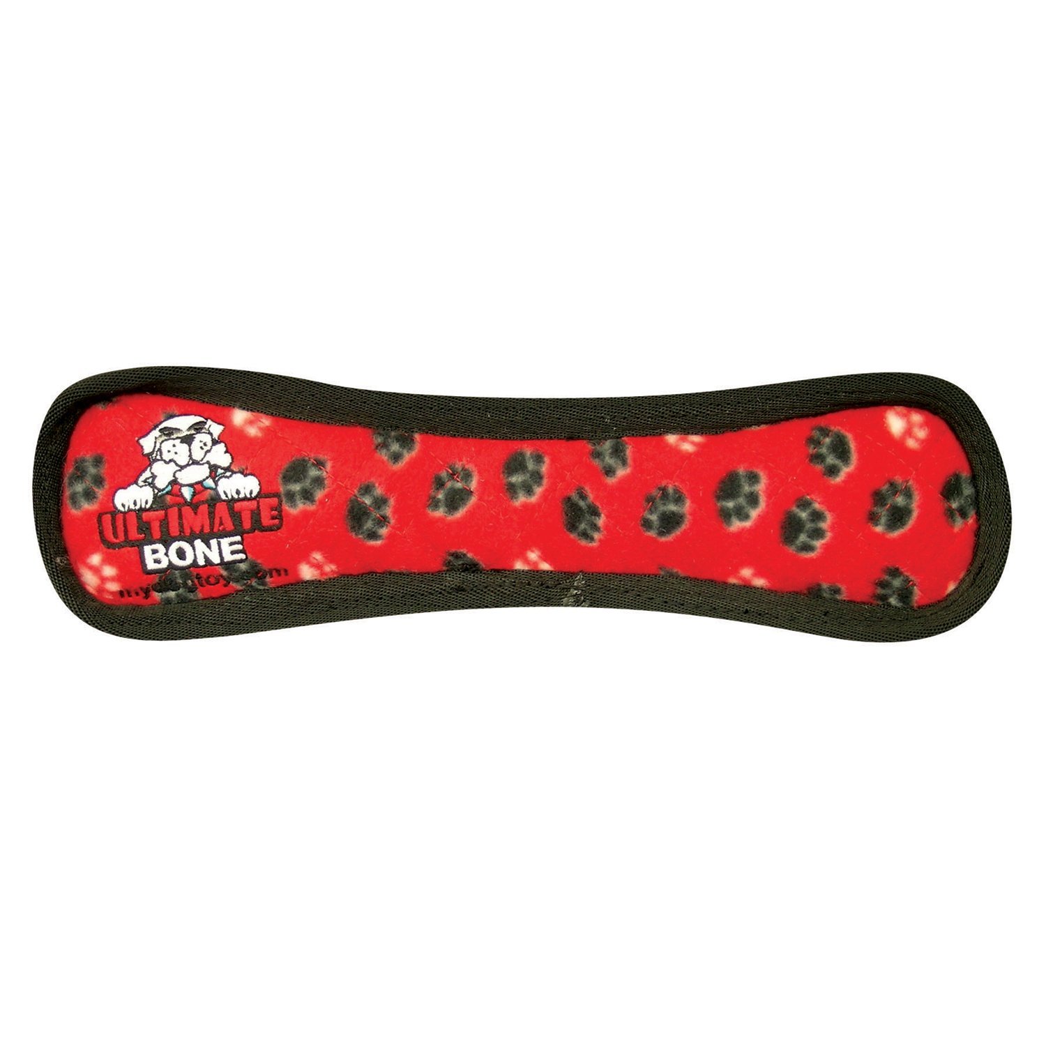 Tuffy Ultimate Bone Paws Dog Toy, Red