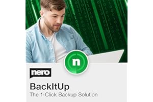Nero BackItUp – Data Backup Software | Automatic Backup, Data Recovery, Cloud Backup, Fully Automated | Lifetime License | 1 PC | Windows 11/10/8/7