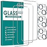 AVOAR [3+3 Pack Glass Screen Protector for iPhone
