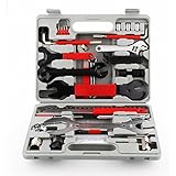 Femor Professional Bicycle Maintenance Tools 48 Piece Bike Repair Tools Set Kit Multifunctional with Box for All Bike Types