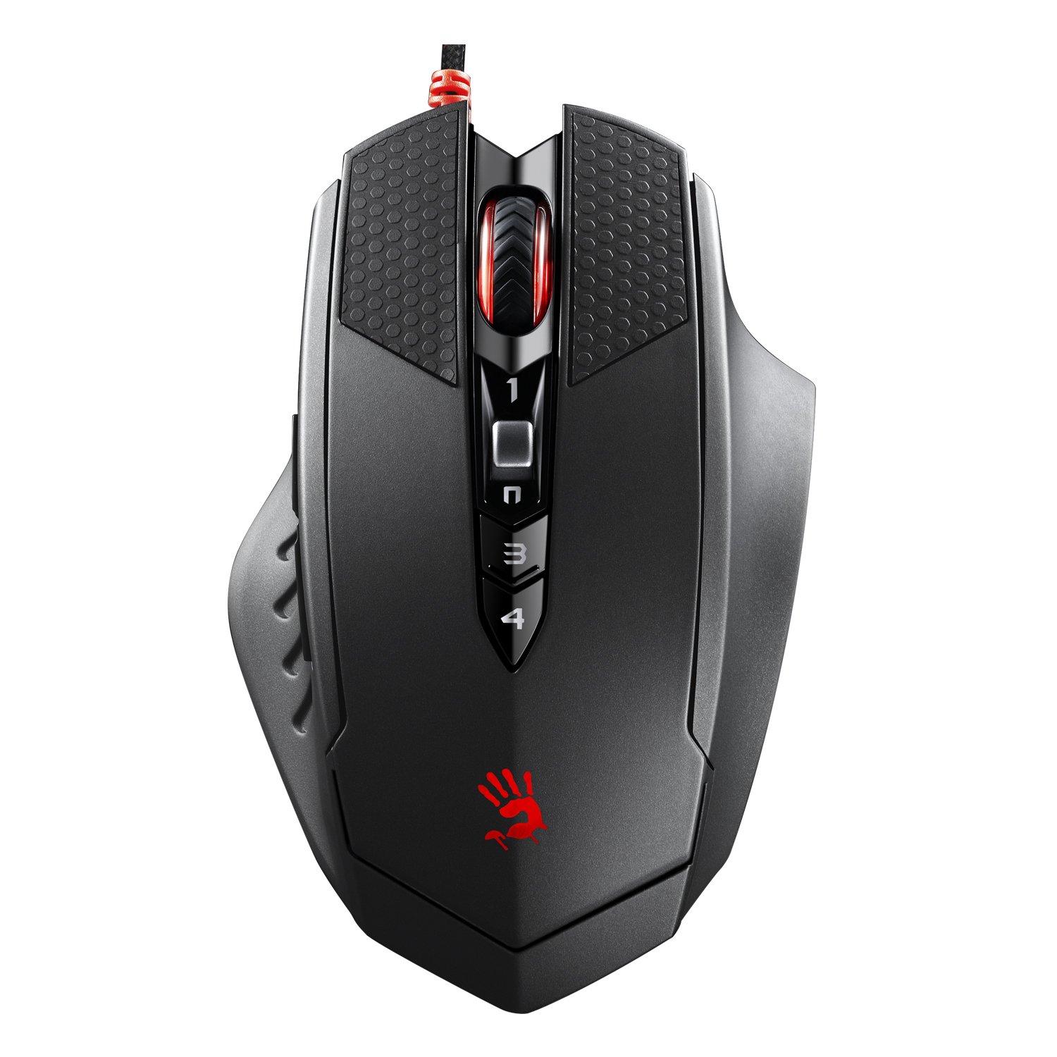 TL70 Laser Gaming Mouse with Rubberized Grip - Light Strike Optical Switches Mouse Buttons - Infra-red Mouse Wheel - 9 Programmable Buttons Tuning & Macro Settings - Palm Grip [8200 CPI/DPI]