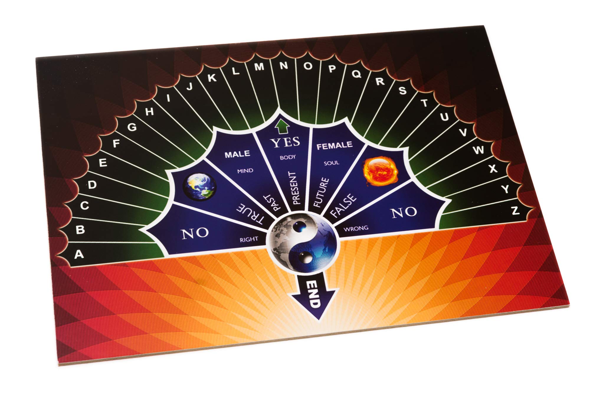 WICCSTAR Pendulum Board Parchment and detailed instruction