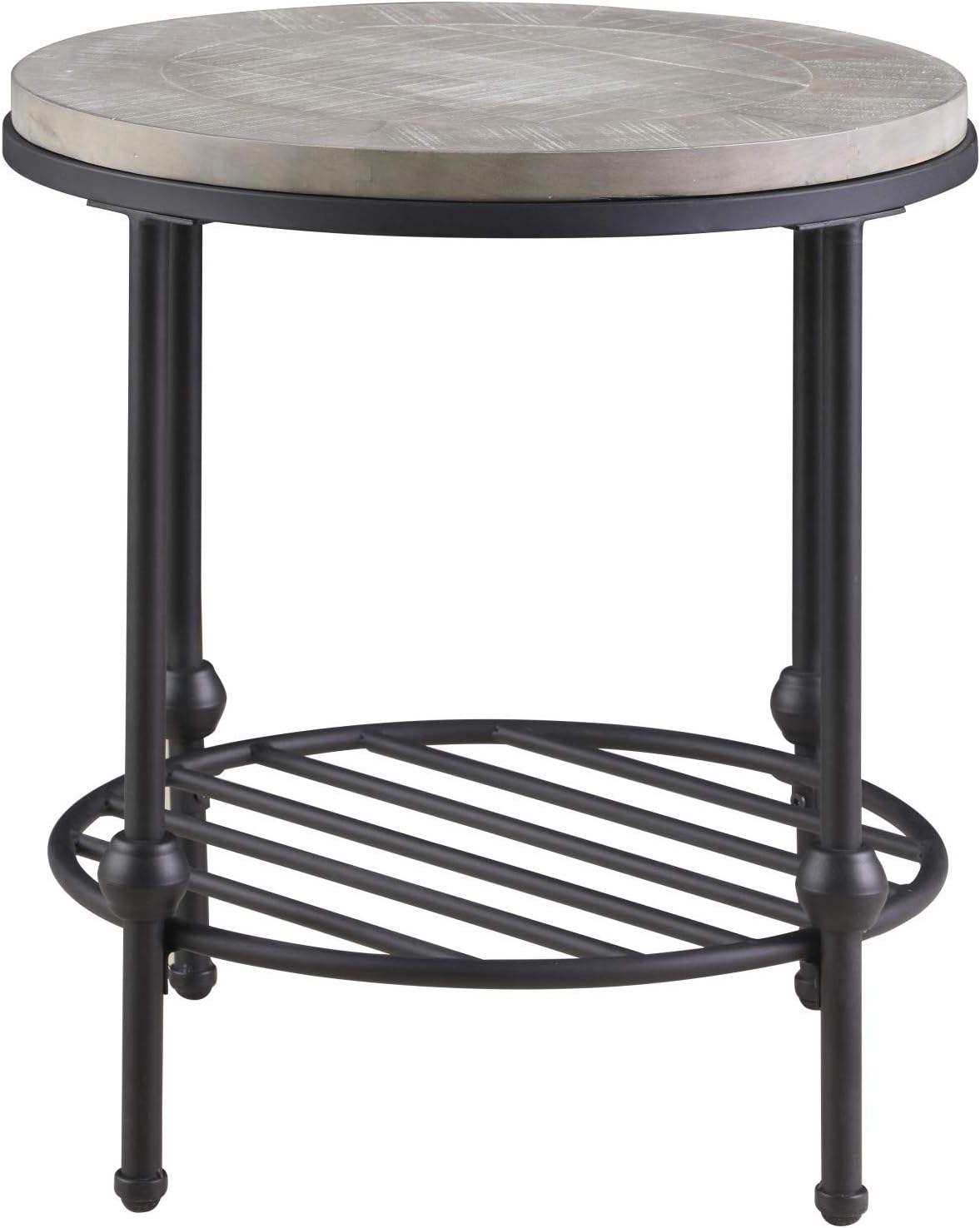 Best round end table metal