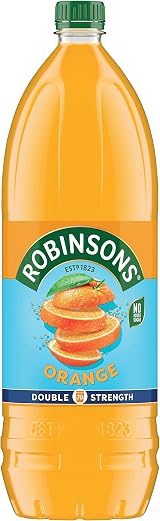 Robinsons Fruit Squash Orange Double Strength Low Calorie 1.75 Litre view 2