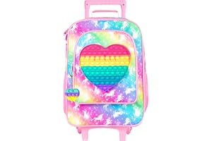 CCJPX Kids Luggage for Boys Girls, Toddler Rolling Travel Carry on Suitcase with Wheels