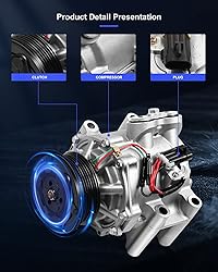 ECCPP AC Compressor 2002-2009 for Chevrolet