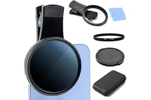 ORIZIZHIC 67MM CPL Filter for All Smartphones, Clip On Phone Filter Kit with Lens Cover and Protect Box, Universal Phone Clip Polarized Lens Compatible with iPhone 16 Pro Max 15 14 13