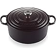 Le Creuset Signature Cast Iron Round Casserole, 30 cm - Satin Black