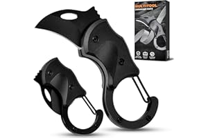 TERULLTASE Stocking Stuffers for Men Christmas Gifts for Men Adults Dad Husband Brother Boyfriend Small Pocket Knife with Keychain Hunting Essentials Cool Gadgets for Birthday Valentines Anniversary Fathers Day