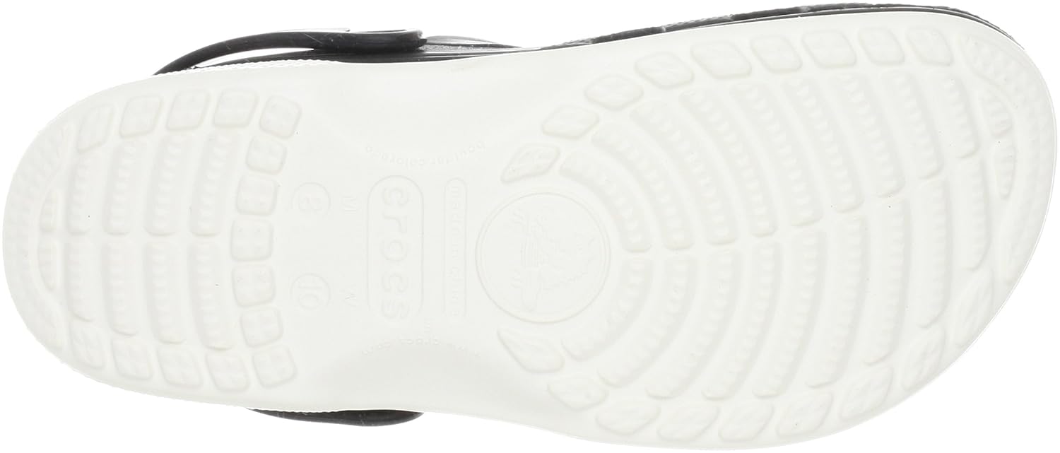 crocs duet men clog in black