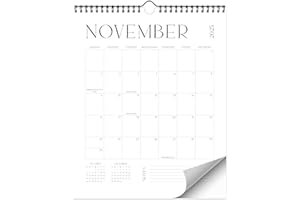 ZICOTO Beautiful 2025-2026 Wall Calendar - Runs from June 2025 until December 2026 – Large 14.5"x11.5" Office Wall Calendar for Easy Organizing