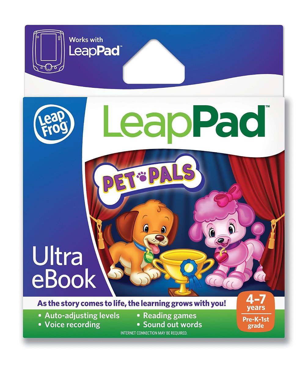 LeapFrog Leappad Ultra Ebook Adventure Builder Pet Pals Dog Show Detectives