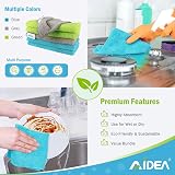 AIDEA Microfibre Cleaning Cloths 24 Pack 30x30 cm Lint Free Streak Free view 6