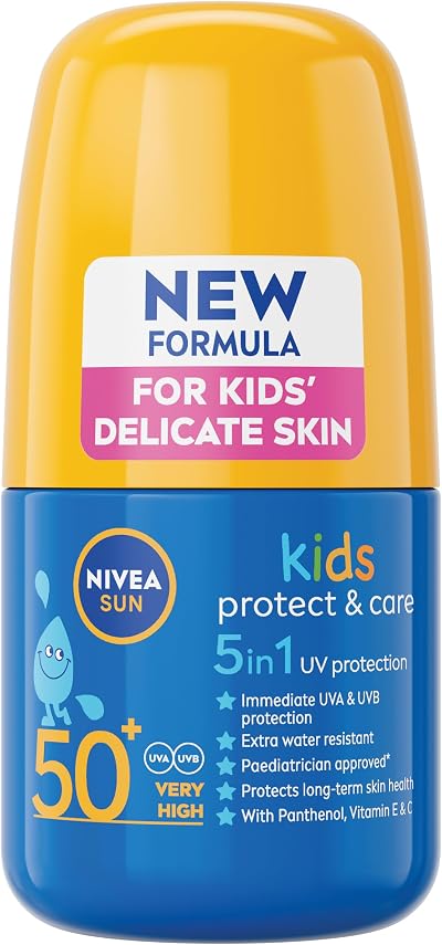 NIVEA Sun Kids Protect & Care SPF 50+ Roll On 50ml