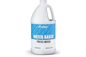 SCREEN PRINT DIRECT Ecotex® Water Based Press Wash (Gallon - 128 oz) - Eco-Friendly Mesh Screen Cleaner, for Screen Printing Screen to Remove Water Based Screen Printing Ink - Screen Printing Supplies