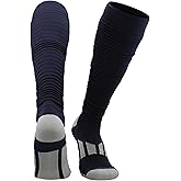 Football Scrunch Socks, Pre-Scrunched – Extra-Long Moisture-Wicking Over the Calf Socks for Youth, Boys & Men | Made in USA
