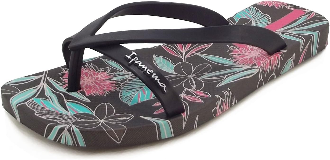 Ipanema Womens Womens Kireyii Flip Flops in Black UK 3 Amazon.co.uk