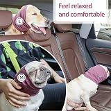 Fozkiery Dog Ear Cover Calming Hood Small for Grooming Bath Drying view 7