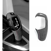 BETTERHUMZ Gear Shift Knob Cover for BMW F20 F21 F22 F30 F34 F15 F16 F25 | F26 1 2 3 4 Series 328i 320i 335i 330i 318li for Alcantara Modified Decoration Interior Accessories