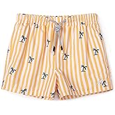 SURF CUZ Boys Swim Trunks Toddler Swim Shorts UPF 50+ Bathing Suit for Boy Swimsuit Quick Dry Mesh Beach Boardshorts Swimwear